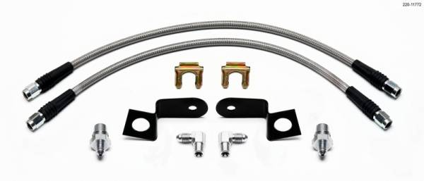 Wilwood - Wilwood Flexline Kit 2006-10 Magnum/Chrger/Challngr/300C Rear - 220-11772