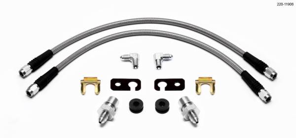 Wilwood - Wilwood Flexline Kit Front Fiesta - 220-11906