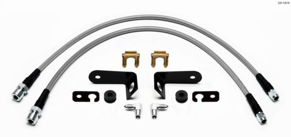 Wilwood - Wilwood Flexline Kit Honda CRZ 2011-up Front - 220-12016
