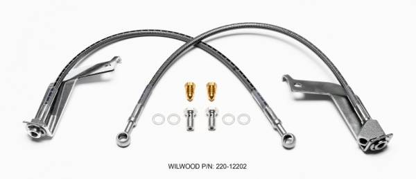 Wilwood - Wilwood Flexline Kit Rear 99-04 Ford Mustang GT - 220-12202