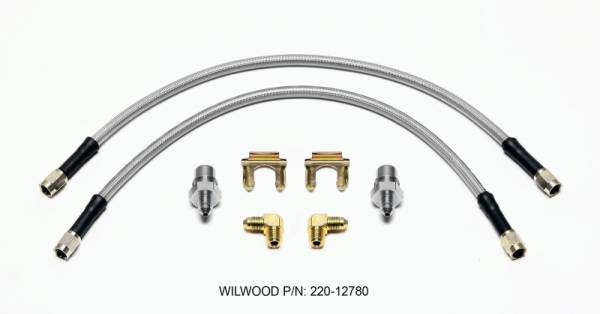 Wilwood - Wilwood Flexline Kit Front Fiat 500 - 220-12780