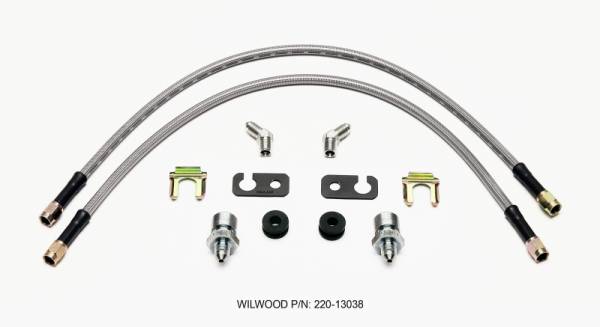 Wilwood - Wilwood Flexline Kit Front 2013 Focus - 220-13038