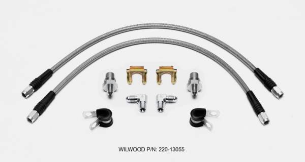 Wilwood - Wilwood Flexline Kit 18in Universal 10 x 1.00 BBL - 220-13055