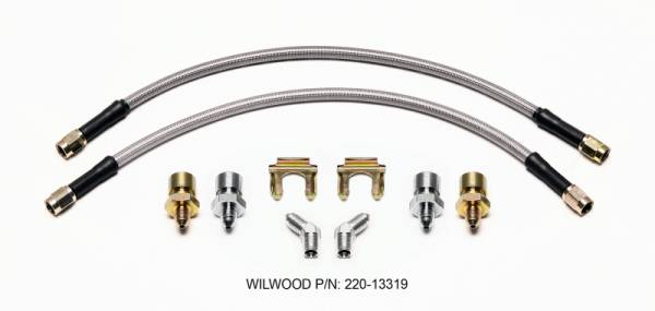 Wilwood - Wilwood Flexline Kit Front Bronco 66-77 - 220-13319