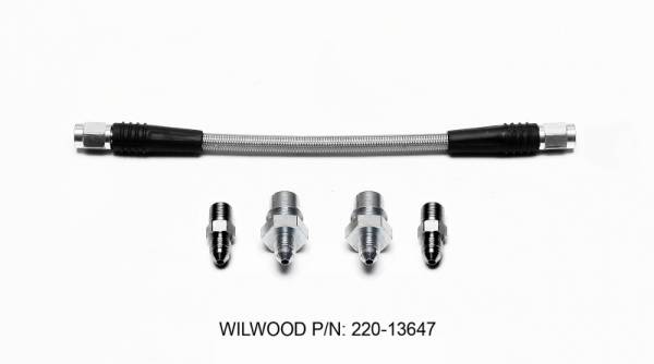 Wilwood - Wilwood Flexline Kit Rear 07-11 BMW 3 Series - 220-13647