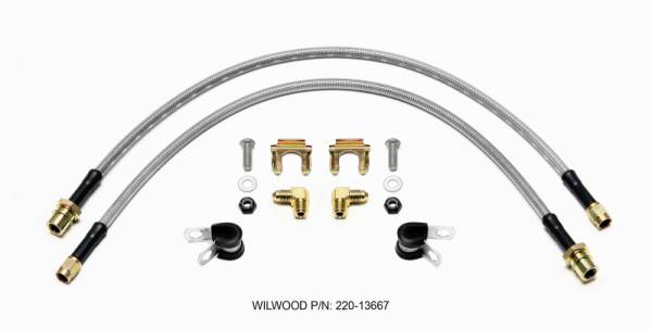 Wilwood - Wilwood Flexline Kit Front 03-UP Mazda 3 - 220-13667