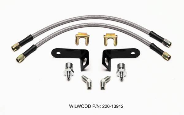 Wilwood - Wilwood Flexline Kit Front 2015-Up Mustang - 220-13912