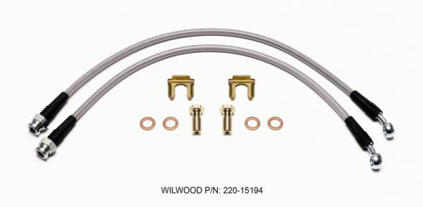 Wilwood - Wilwood Flexline Kit Front C6 Corvette (non-Z06) - 220-15194