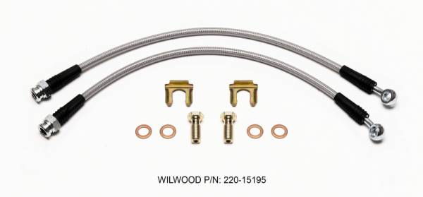 Wilwood - Wilwood Flexline Kit Rear C6 Corvette (non-Z06) - 220-15195