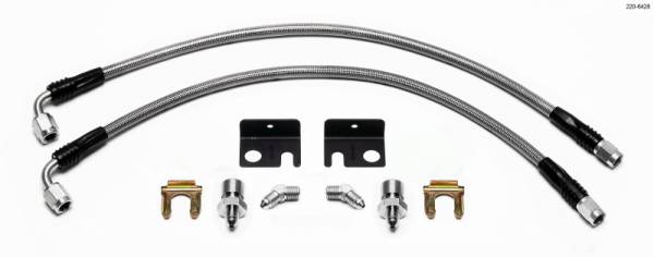 Wilwood - Wilwood Flexline Kit 00-04 PT Cruiser/Neon SRT/4 w/ Forged Dynalite Caliper - 220-6428