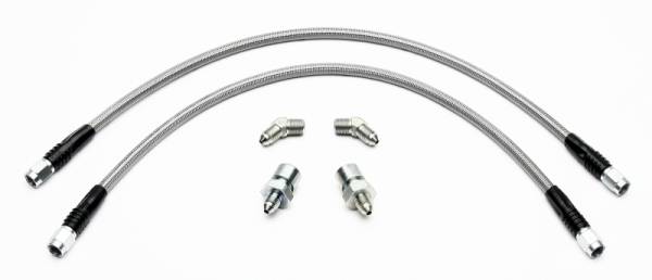 Wilwood - Wilwood Flexline Kit 94-03 Mustang w/ SL6 Front Caliper - 220-6458