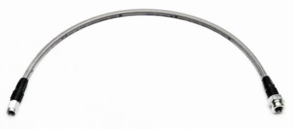 Wilwood - Wilwood 17in OAL Flexline -3 Hose to M10 x 1.00 to -3Female Bubble Flare - 220-8223