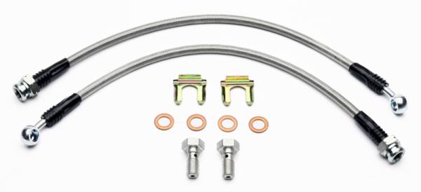 Wilwood - Wilwood Flexline Kit 88-96 Corvette w/ OEM Front Caliper - 220-8516