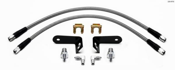 Wilwood - Wilwood Flexline Kit 2005-06 Pontiac GTO w/ SL4 or SL6 Front Caliper - 220-8755
