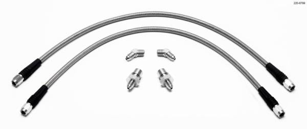 Wilwood - Wilwood Flexline Kit E36 BMW M3 w/ SL4 or SL6 Front Caliper - 220-8799