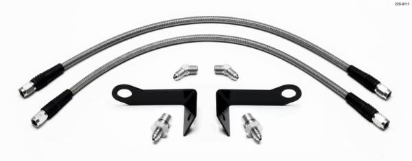 Wilwood - Wilwood Flexline Kit Front 2005-08 Ford Mustang w/ SL4 or SL6 Caliper - 220-9111