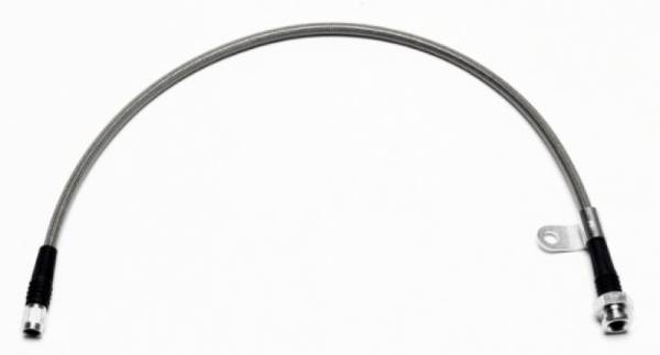 Wilwood - Wilwood Flexline Kit for Nissan 240Z / 350Z 23in. OAL ,M10x1 TO -3, with bracket - 220-9332