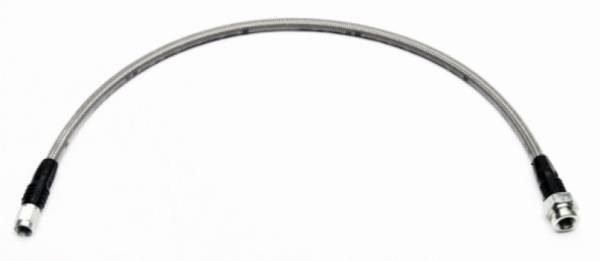 Wilwood - Wilwood 16.5in OAL Flexline -3 Hose to M10 by 1.00 IF - 220-9800