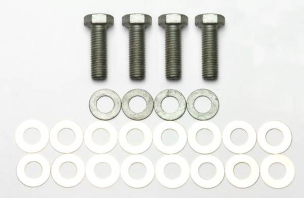 Wilwood - Wilwood Bolt Kit - M14-2 x 45mm Hex Head w/ Washers and Shims - 4 Pack - 230-13684