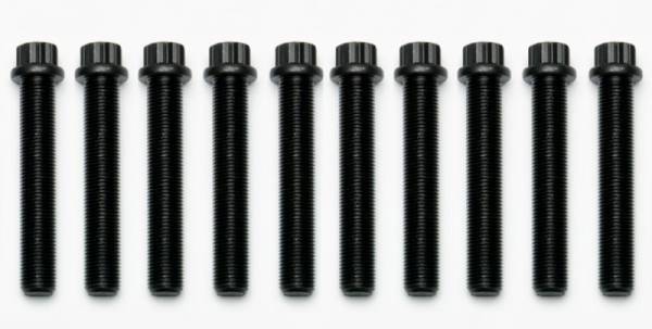 Wilwood - Wilwood Bolt Kit 1/2-20x3.00 LG 12 PTCS - 10 Pack Black - 230-14566