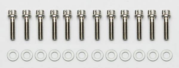 Wilwood - Wilwood Bolt Kit - Front Fixed Rotors 12 Pt. Stainless - 230-4572
