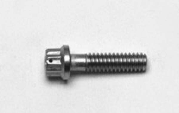 Wilwood - Wilwood 1/4-20 x 1.00 LG - 12 PTCS - LWD Stainless Replacement Bolt - 230-6737