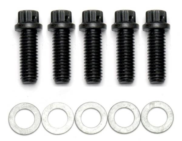 Wilwood - Wilwood Bolt Kit - Wide 5 Drive Flange 12 Point Chrome Moly - 5 pk. - 230-6911