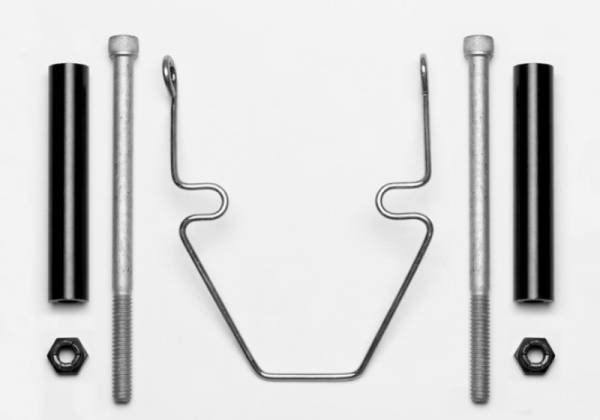 Wilwood - Wilwood Bridge Bolt Kit w/ Clip - TC6 for 1.38in Rotor - 230-9171