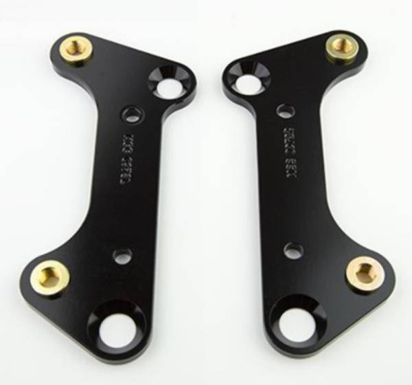 Wilwood - Wilwood Brackets (2) - Front Drag - HD 67-69 Camaro 64-72 Nova - 249-0973L/R