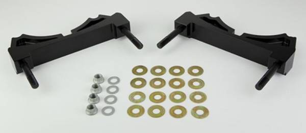 Wilwood - Wilwood Brackets (2) - w/Mounting Kit -W4A - P-Brake Kit 14in Rotor - 249-10957L/R