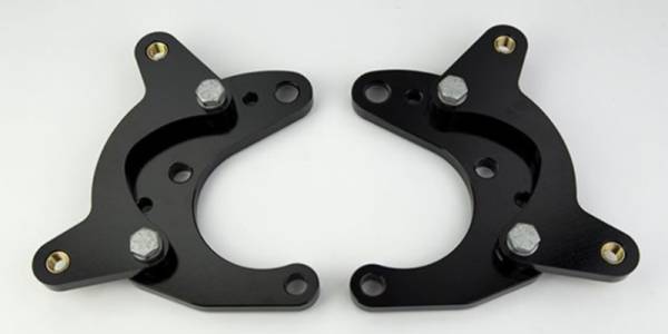 Wilwood - Wilwood Brackets (2) - HD Front - 65-76 A-Body Drum Mopar 11in Rotor - 249-11536/37