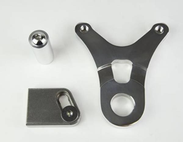 Wilwood - Wilwood Caliper Mounting Kit Chrome w/Bracket GP310 Sprocket Brake 51 Tooth - 250-10180-P
