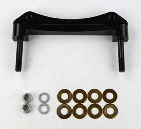 Wilwood - Wilwood Caliper Bracket Kit Front/Rear 2005+ Ford Mustang AERO6 Radial Mount - 250-10822