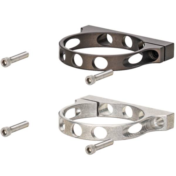 Wilwood - Wilwood Single Aluminum Reservoir Lightweight Bracket w/ Mounting Screws - Anodized - 250-16872