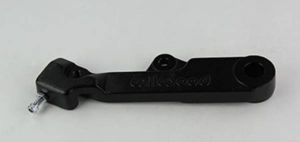 Wilwood - Wilwood Caliper Mounting Kit Black w/Bracket GP300 1984-99 Softail - 250-4235