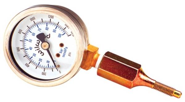 Wilwood - Wilwood Caliper Pressure Gauge - 1500 PSI - 260-0966