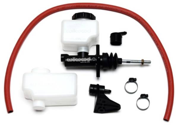 Wilwood - Wilwood Short Remote M/C Kit 13/16in Bore 3/8in-24 Banjo Outlet - 260-13620