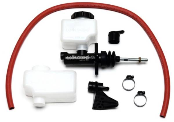 Wilwood - Wilwood Short Remote M/C Kit 1-1/8in Bore 3/8in-24 Banjo Outlet - 260-13623