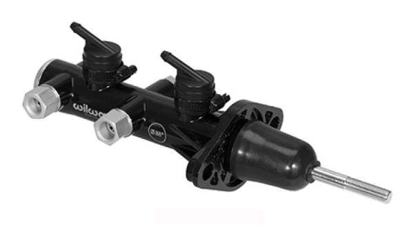Wilwood - Wilwood Tandem Remote 1in Diameter Master Cylinder - Black - 260-14388-BK