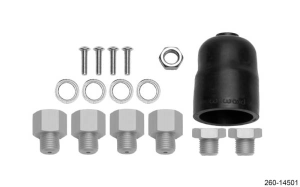 Wilwood - Wilwood Hardware Kit Tandem Master Cylinder - 7/8in & 15/16in Bore - 260-14501