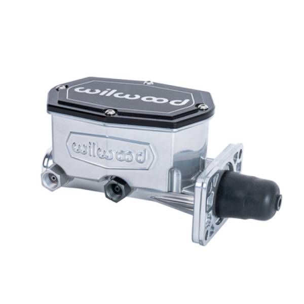 Wilwood - Wilwood Compact Tandem Master Cylinder w/ Mopar 4 Bolt Flange 1in Bore - Chrome - 260-16792-P