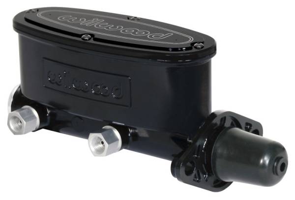 Wilwood - Wilwood High Volume Tandem Master Cylinder - 1 1/8in Bore Black - 260-8556-BK