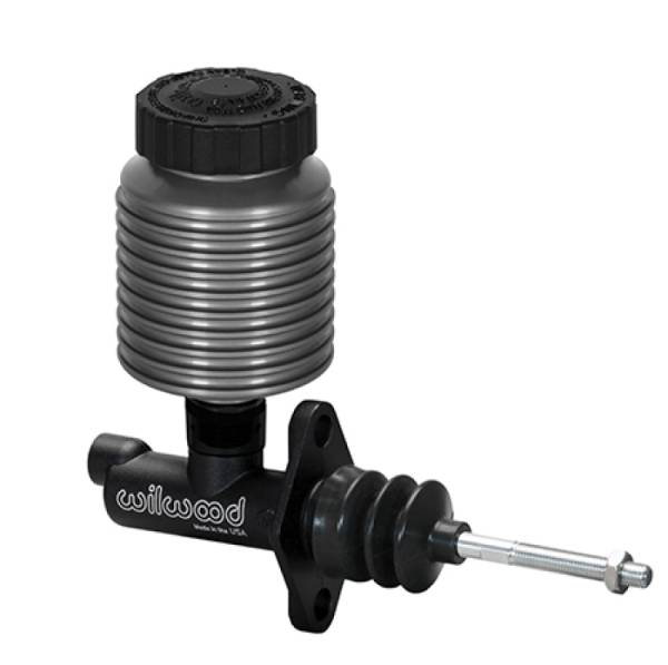 Wilwood - Wilwood Compact Remote MC w/ Direct Mount LW Anodized Billet Alum. Reservoir - 0.81 Bore 1/8-27 NPT - 261-17277-.81