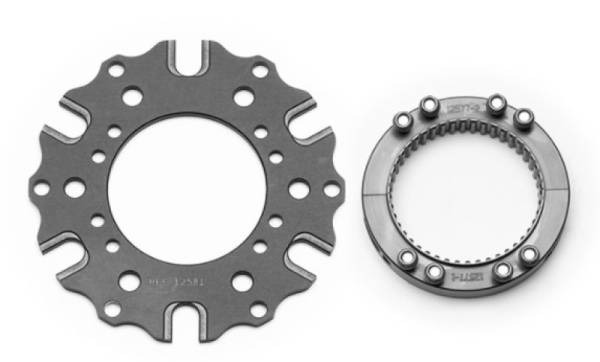 Wilwood - Wilwood Hub Kit-Splined Sprint Axle Clamp-Dynamic 6 x 5.50 BC w/ T-Nuts (GEN II) - 270-12635