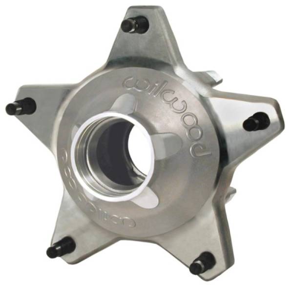 Wilwood - Wilwood Hub-Starlite 55 Front w/Snap-Cap Std. Offset 5/8 C Studs-Drilled-Less Races - 270-6735UD