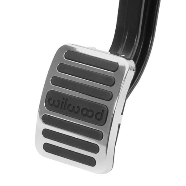 Wilwood - Wilwood Brake Pedal Cover And Trim Plate Kit - Black Rubber/Stainless - 330-15866