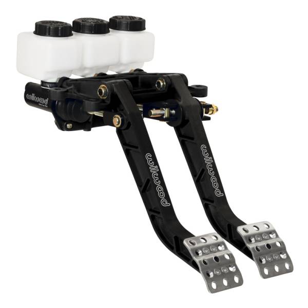 Wilwood - Wilwood Adjustable Dual Pedal - Brake / Clutch - Fwd. Swing Mount - 6.25:1 - 340-11295