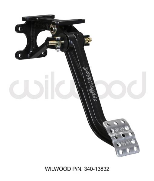 Wilwood - Wilwood Adjustable Brake Pedal - Dual MC - Swing Mount - 7:1 - 340-13832