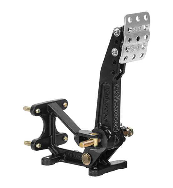 Wilwood - Wilwood Adjustable Balance Bar Single Brake Pedal - Floor Mount - 5.25-6:1 - 340-16376