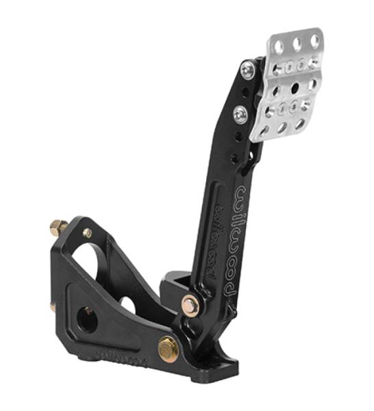 Wilwood - Wilwood Adjustable Single Clutch Pedal - Floor Mount - 5.25-6:1 - 340-16378